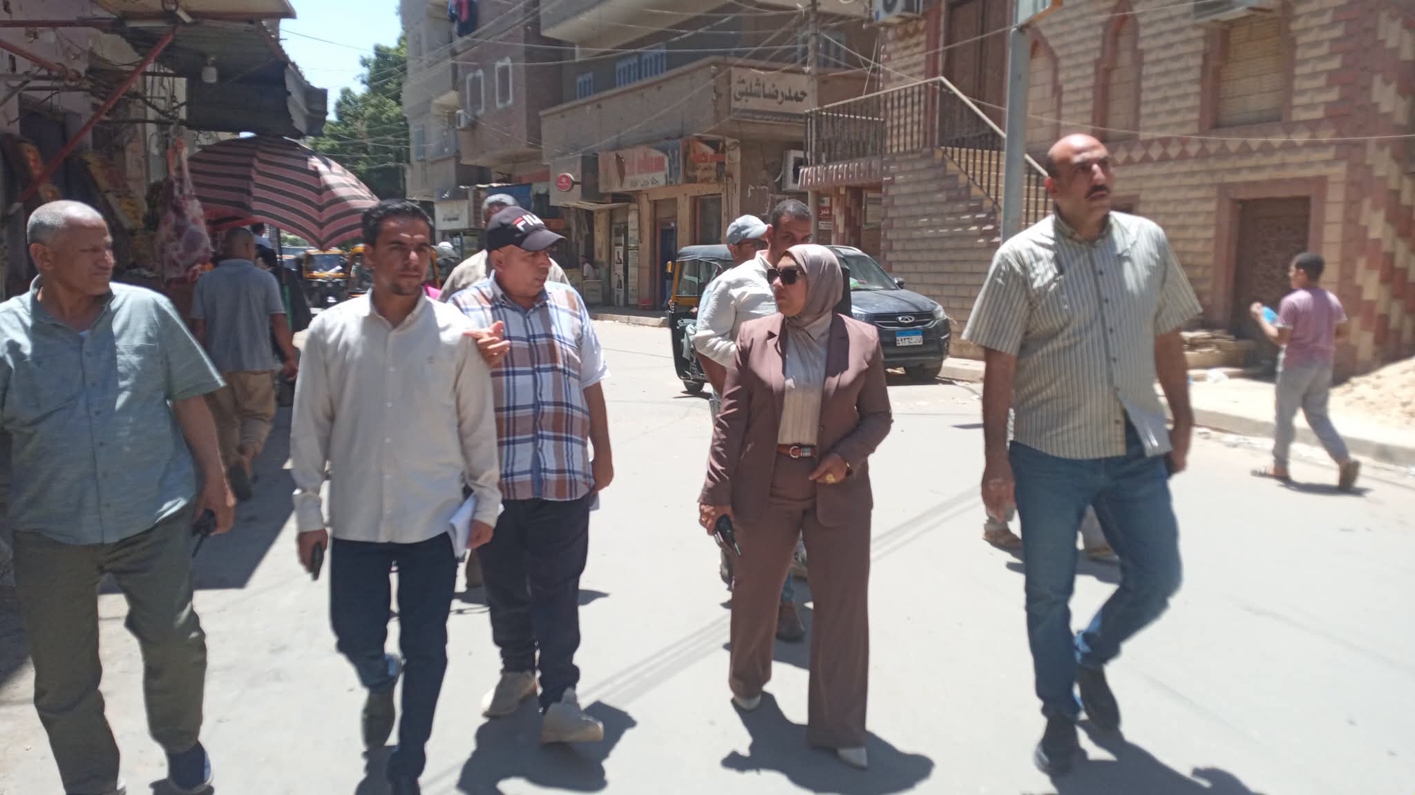 تطوير القوصية.. متابعة ميدانية لمشروعات الخطة الاستثمارية