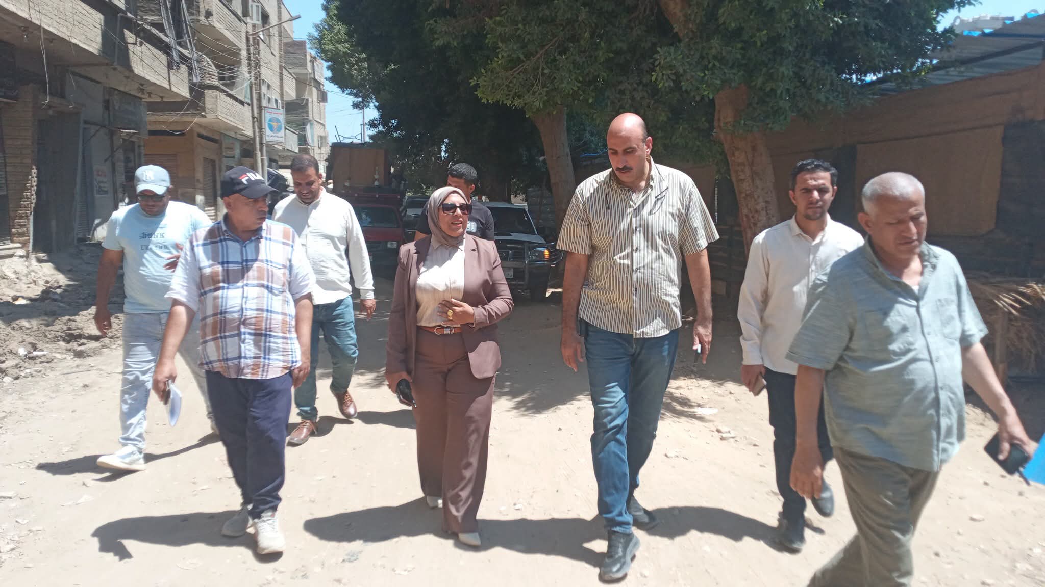 تطوير القوصية.. متابعة ميدانية لمشروعات الخطة الاستثمارية