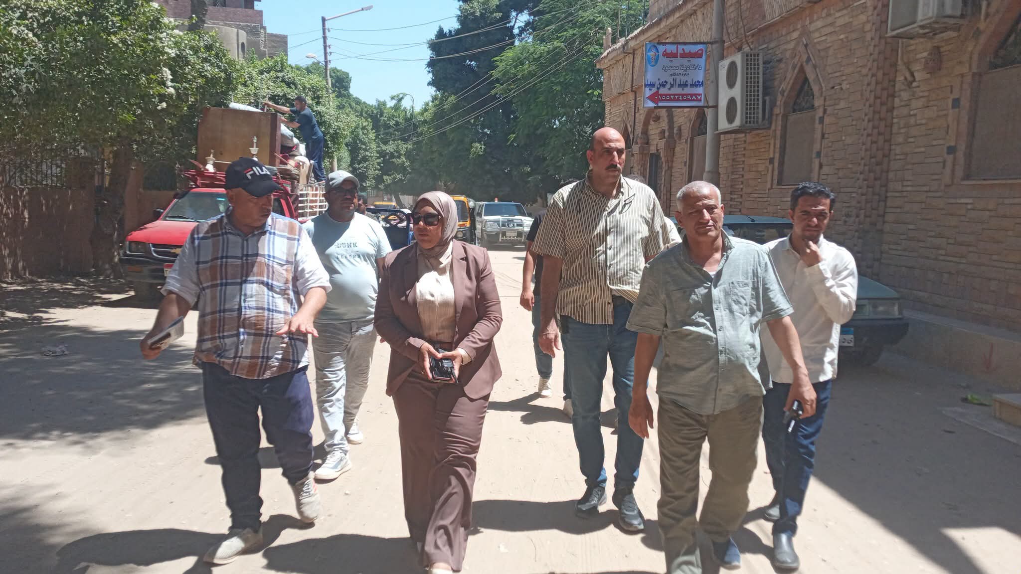 تطوير القوصية.. متابعة ميدانية لمشروعات الخطة الاستثمارية