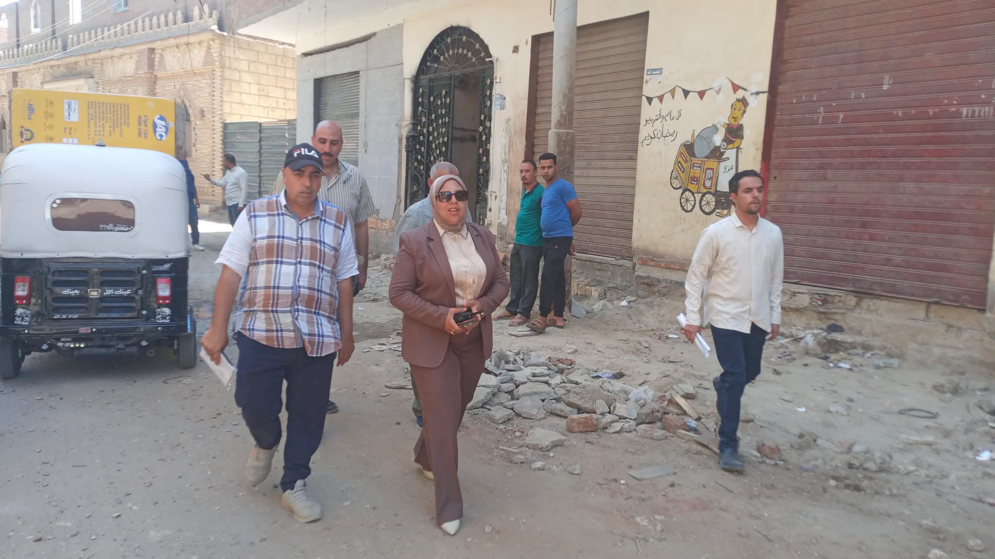 تطوير القوصية.. متابعة ميدانية لمشروعات الخطة الاستثمارية