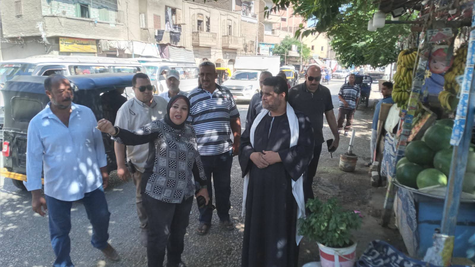 حملة مكبرة لرفع إشغالات القوصية