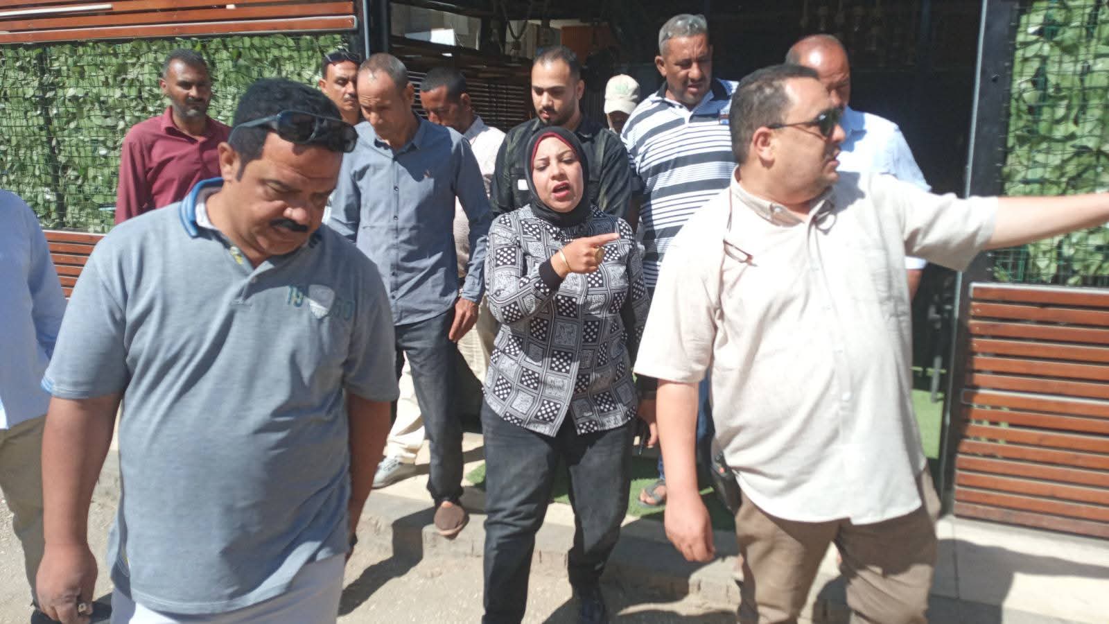 حملة مكبرة لرفع إشغالات القوصية