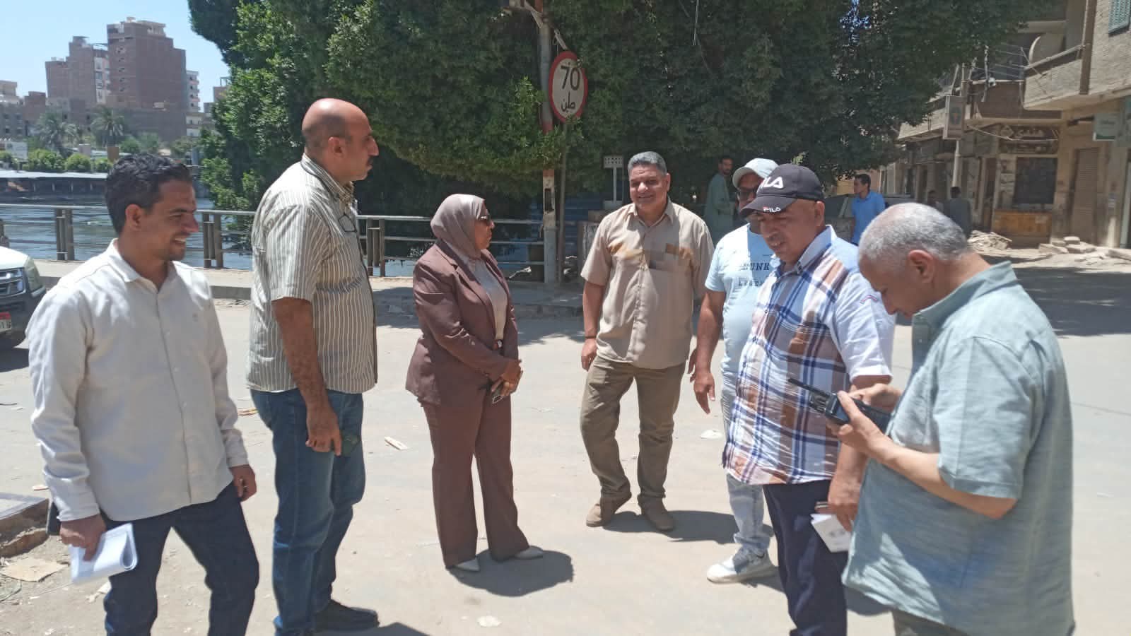 رئيس القوصية تتفقد مشروعات التطوير بالمركز