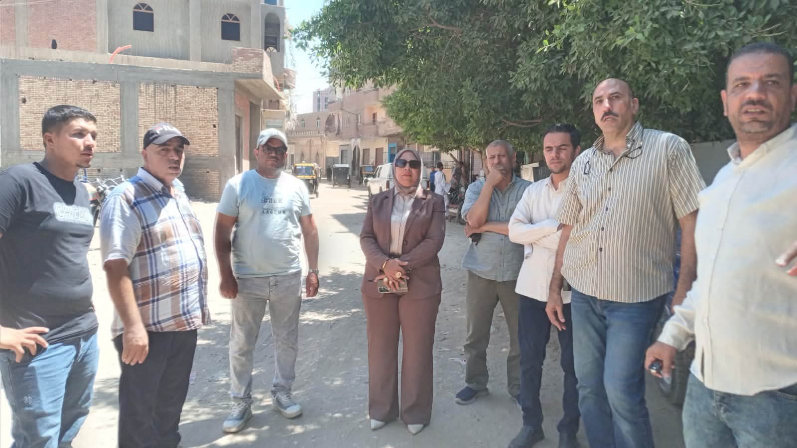 رئيس القوصية تتفقد مشروعات التطوير بالمركز