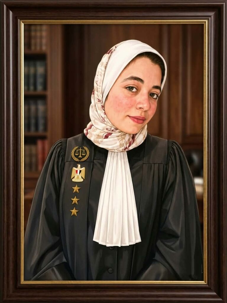 سفيرة العدالة في قلب الصعيد المحامية نشوى على